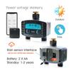 2-Wege-Smart-Wassertimer WiFi/Bluetooth-kompatibles Gartenbewässerungsmagnetventil für die drahtlose Telefonfernbewässerungssteuerung