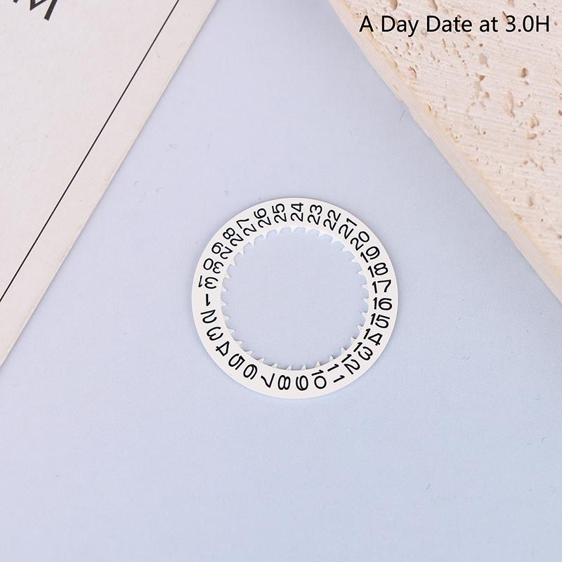 

Часы Дата Циферблат Подходит для Механизма Nh34-Nh35 Черный Белый Красный Оранжевый 3-значный 6-значный Автоматический Механический Механизм День Дата Колесо Циферблата