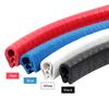 Car Door Edges Guards Cover U Shaped Rubber Seal Protector Auto Flexible Anti Collision Door Edges Trim Protection