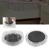 Set da 8 pezzi Tappo per gambe di mobili in plastica multi-slot Tappo antiscivolo per letto per tavolo scrivania(Trasparente)