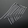 100Pcs Diameter-2mm Length 2.5-30cm Candle Wicks Cotton Core Pre Waxed with Sustainers for Candle DIY Making 17 Sizes Choose