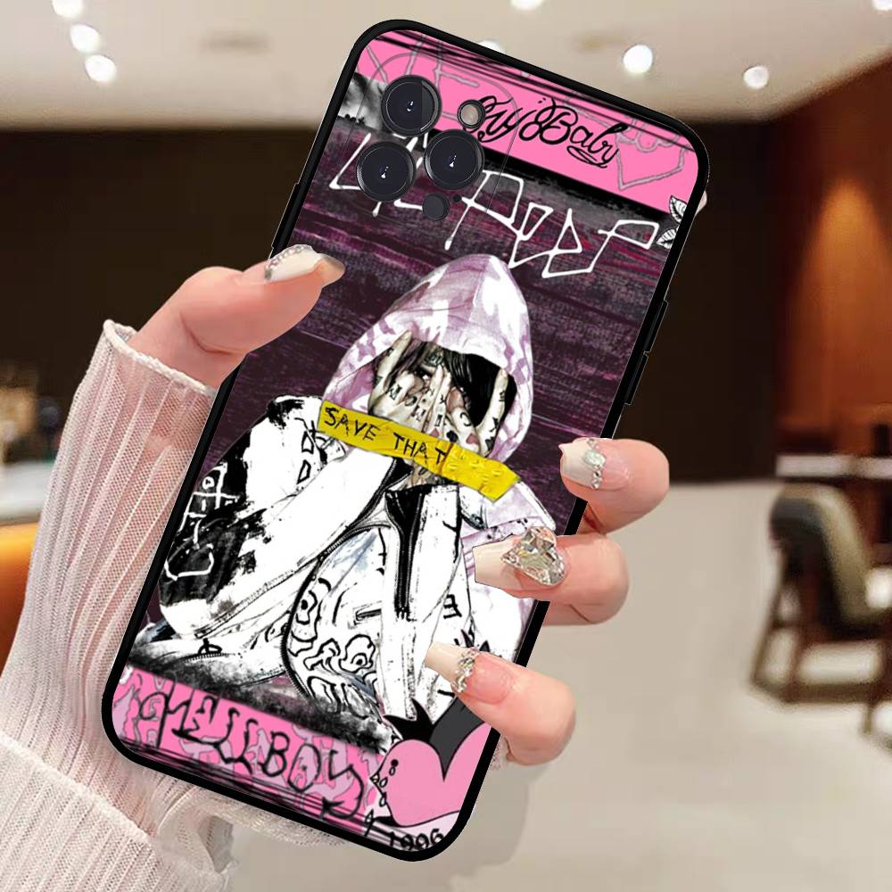Emo Rapper Lil Peep Phone Case For Iphone 17 16 15 16e 14 13 12 11 Pro Max Plus Case Cover Coque