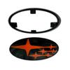 2PCS Acrylic Car Front Logo Rear Badge Emblem Sticker for Subaru XV Outback Impreza BRZ WRX STI Legacy Forester Accessories Y3