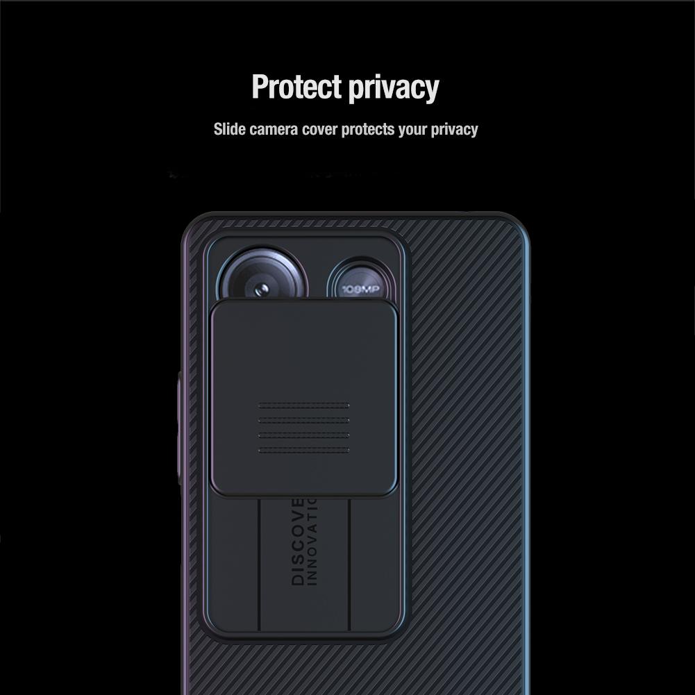 For Xiaomi Redmi Note 13 5G Case Nillkin CamShield Case Ultra-Thin Slide Camera Case for Redmi Note 13 Privacy Lens Back Cover