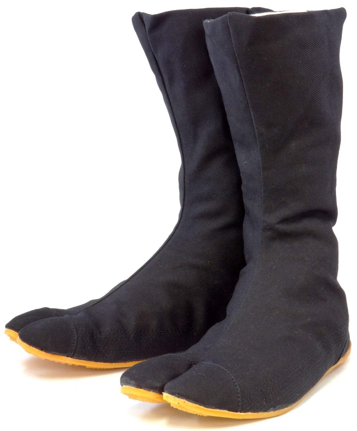 

Rikio Fighter Black Jikatabi (Outdoor Tabi) - Size 27