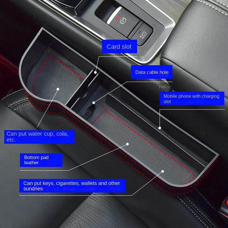 Car Cup Holder Auto Seat Gap Water Cup Drink Bottle Can Phone Keys Organizer Storage Holder Stand Car Styling Accessories