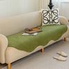 Irregular Special-shaped Sofa Cushion Chenille Universal Modern Light Luxury Tofu Block Straight Sofa Cover for All Seasons