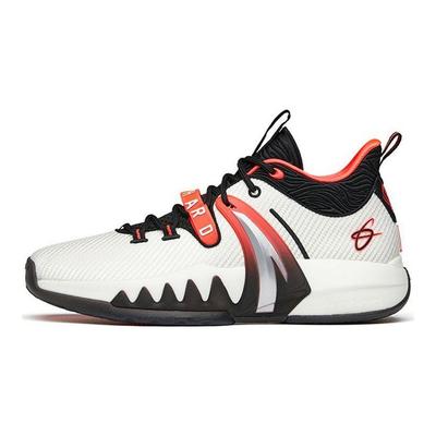 GH2 Hayward Confortável Versátil Absorção de Choque Antiderrapante Resistente ao Desgaste Suporte Tênis de Basquete Cano Baixo Masculino tênis Branco Vermelho 112141105-4