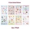 DIY Cute Animal Illustration Stickers for Phone Case - Thousand Layer Collection