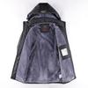 Men's Plus Size Winter Mountaineering Jacket with Velvet Lining - Thick & Warm