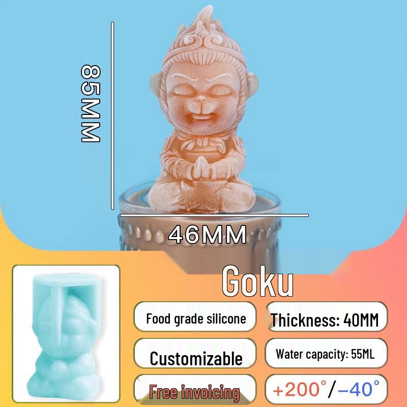 Crocodile-Shaped Silicone Ice Cube Tray for Whiskey – Large, Food-Grade, Cartoon Design