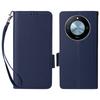 For Honor X9c Smart 5G/X60 5G Case with Wrist Strap Litchi Texture PU Leather Wallet Phone Cover