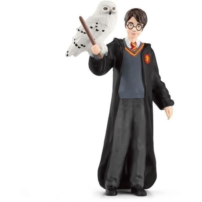 Figurine Harry et Hedwige, Harry Potter, pour enfants dès 6 ans, Schleich 42633 Harry Potter, Univers WIZARDING WORLD chiaro