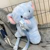 Korean Style Children's School Bag Plush Toy Animal Shoulder Bag Plush Doll Crossbody Bag  Girls