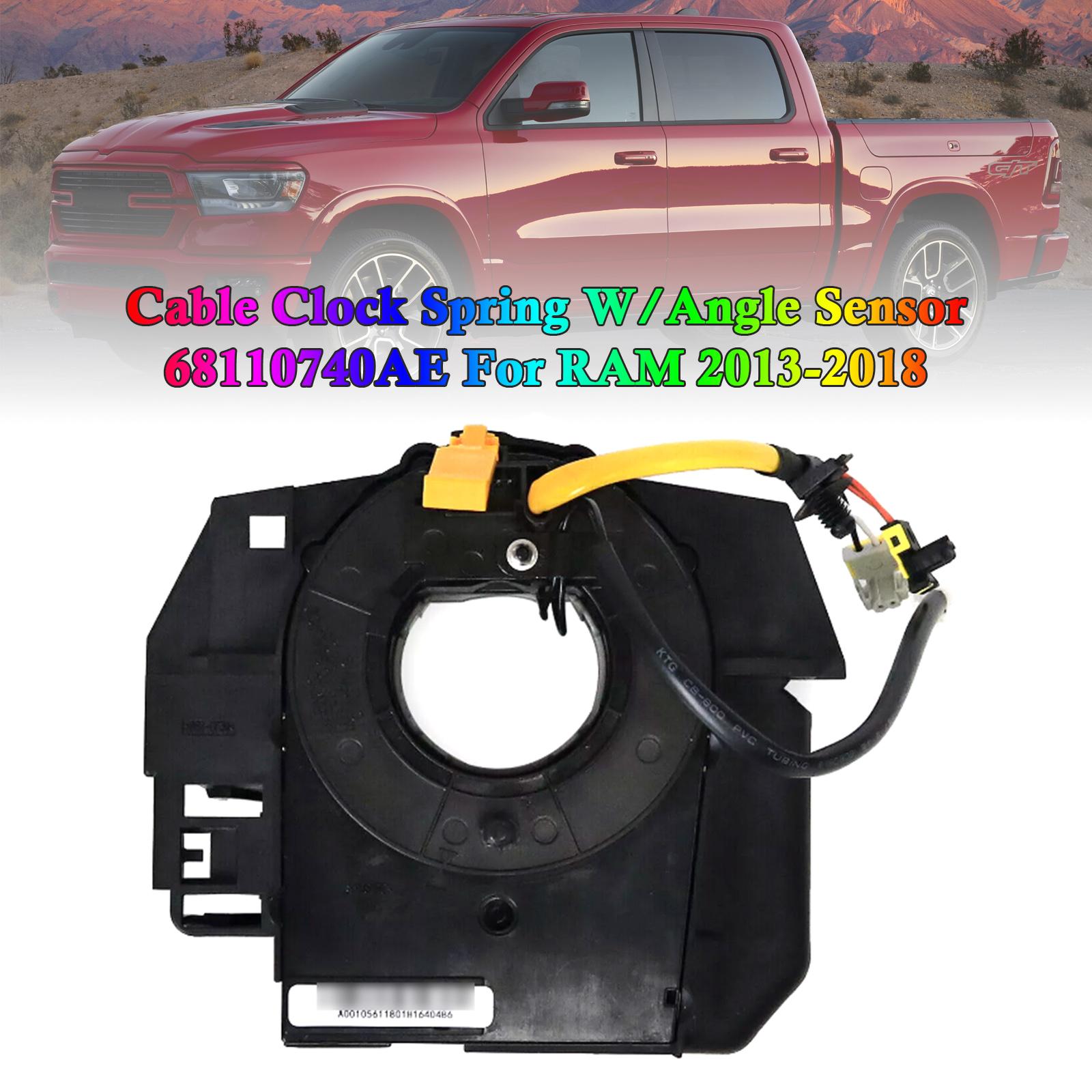

68110740AE Часовая пружина с датчиком угла 9 штифтов для Dodge RAM 2013-2020