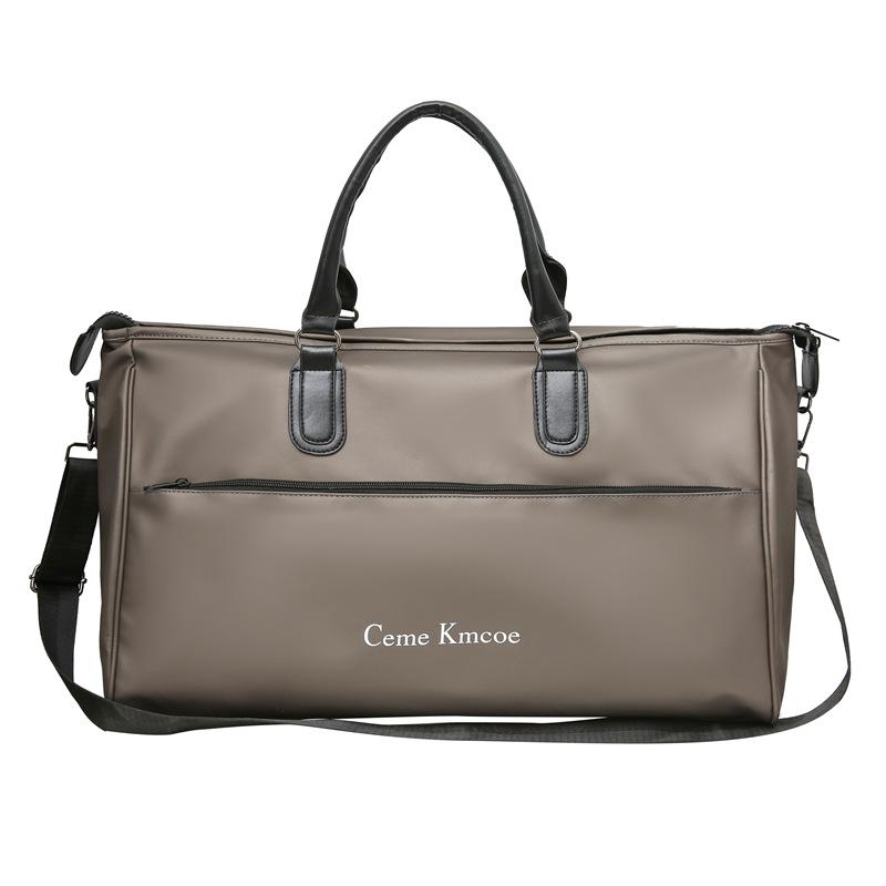 Dry and wet separation sports fitness bag men's and women's outdoor trend leisure messenger bag simple large capacity short-distance travel bag