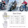 Leather Motorcycle Gloves Black White Racing Genuine Leather Bike Motorbike Road Racing Team Glove Waterproof Men Summer Winter