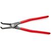 Cleste de precizie pentru inele elastice KNIPEX pentru găuri curbe 4821-J41, (SB)