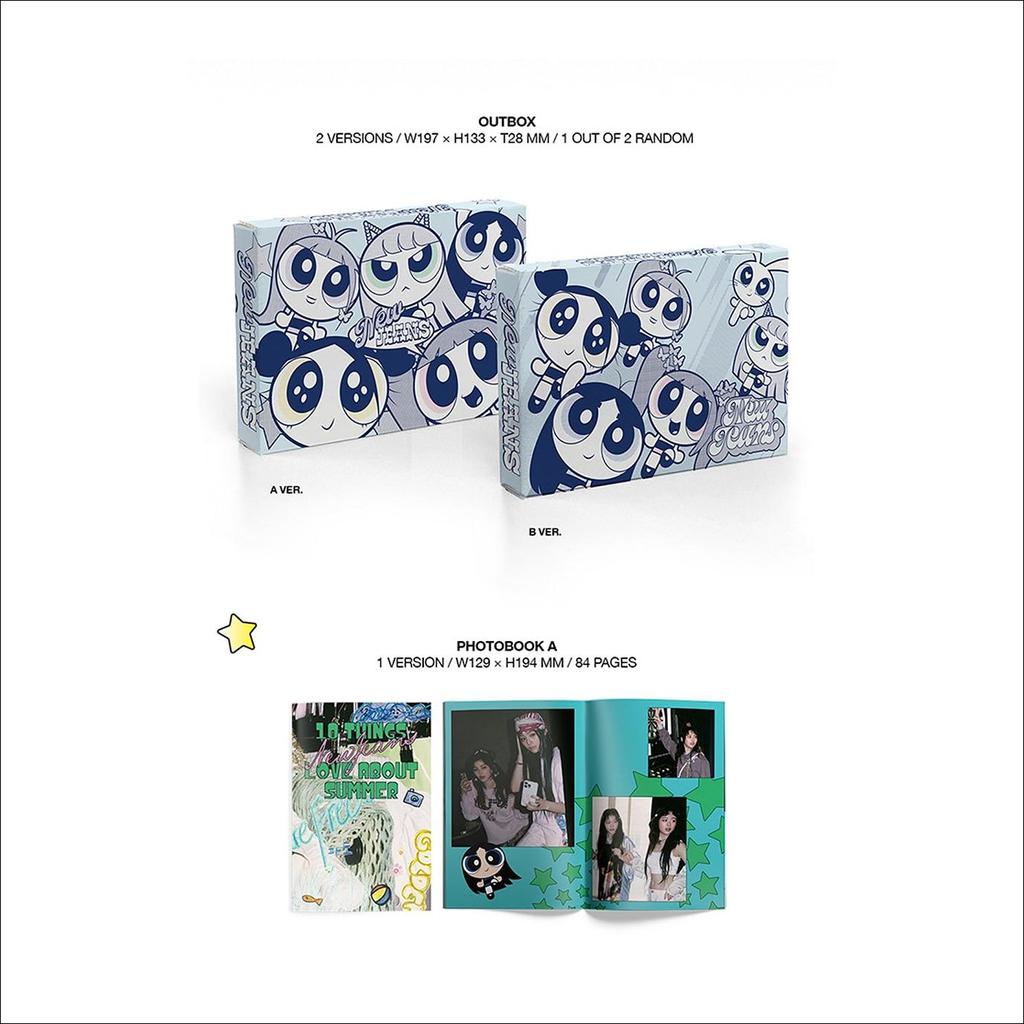 NewJeans Get Up THE POWERPUFF GIRLS X NJ Box ver.(Standard B Ver.)