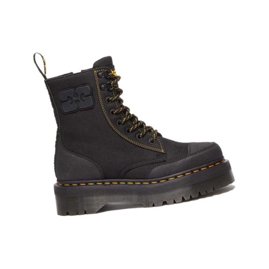 Dr. Martens GANNI x Jadon Platform Boot Extra Tough Unisex Sneakers Black 31794001