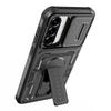 For Samsung Galaxy A36 5G/A56 5G Case Slide Lens Shield PC+TPU Kickstand Phone Cover