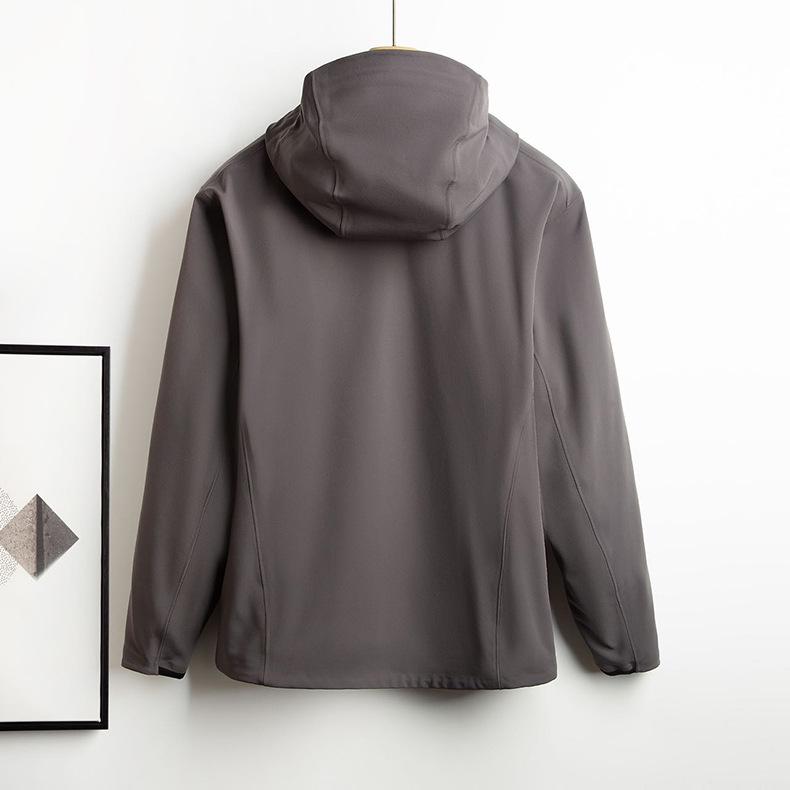 Unisex Waterproof Windproof Softshell Jacket - Breathable, Warm, Ideal for Spring & Autumn Hiking and Mountaineering