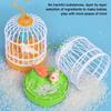 Electric Bird Pets Toys Voice Repeat Talking Controlled Bird Cage Birdcage With Light Sound Simulation Animals Children'S Toy