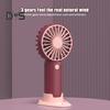 Handgehaltener kleiner Ventilator, starker Luftstrom, geringe Geräuschentwicklung, geringer Stromverbrauch, kompakte Größe, tragbarer batteriebetriebener Taschenkühlventilator