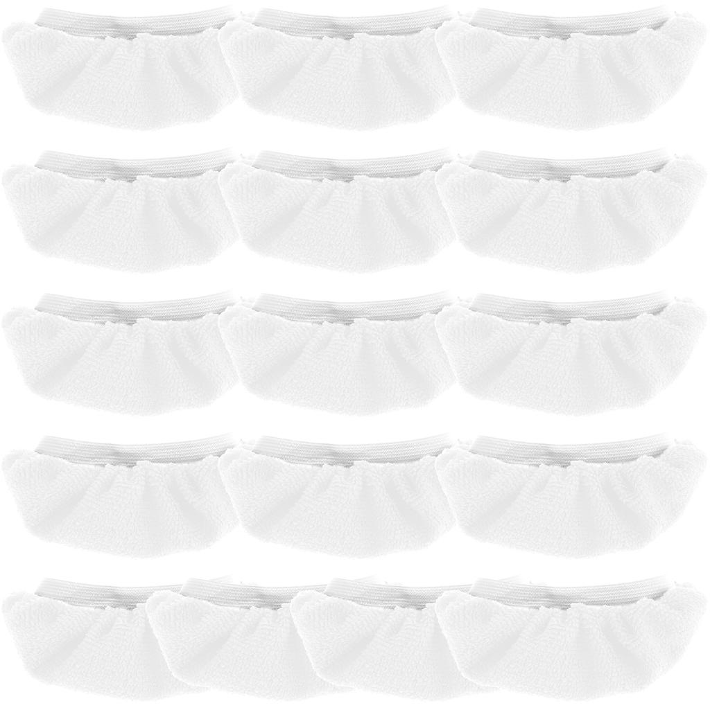 16Pcs Steam Mop Covers Microfiber Replacement Mop Heads Versatile Reusable Home Clean Steam Cloths Accessories