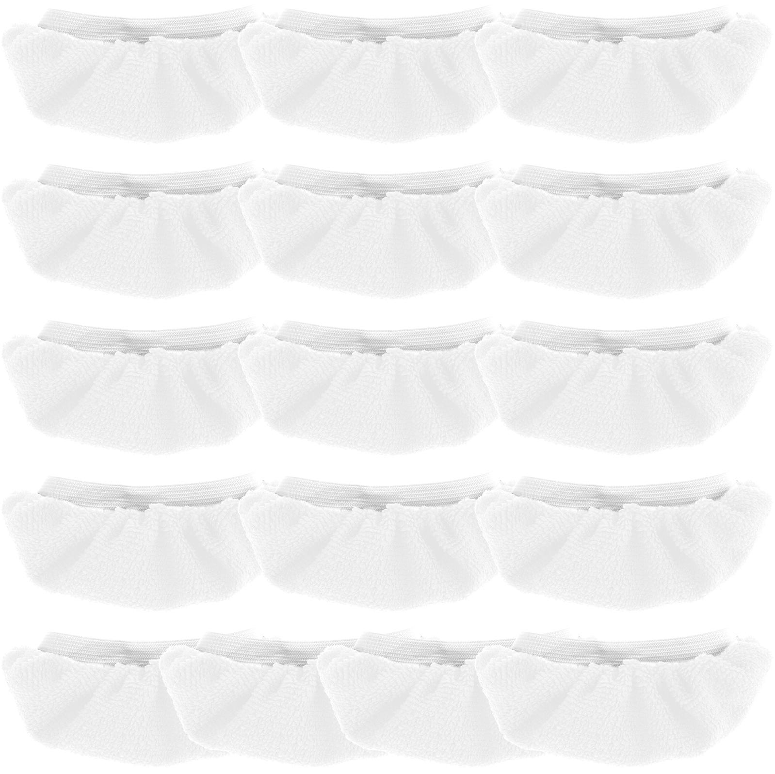 

16Pcs Steam Mop Covers Microfiber Replacement Mop Heads Versatile Reusable Home Clean Steam Cloths Accessories