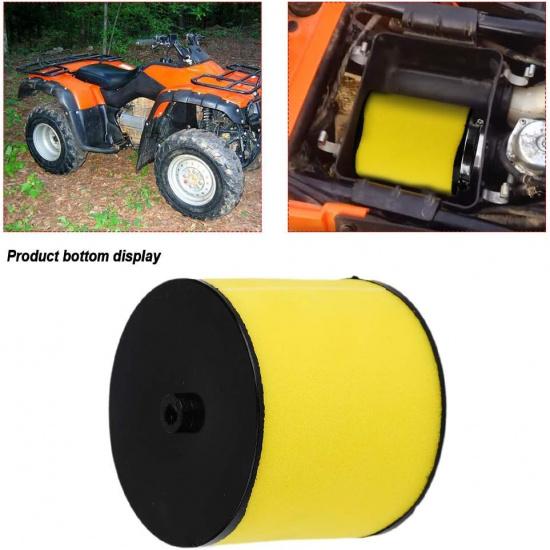 HIFROM ATV Air Filter Element Cleaner with Oil Fitler Compatible with 2004-2007 Honda Rancher 400 TRX400 TRX400FA TRX400FGA Replacce 17254-HN5-670