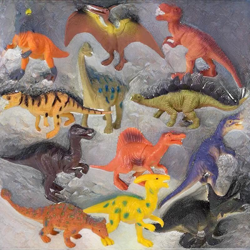Dinosaur and Wildlife Animal Model Toy Sets