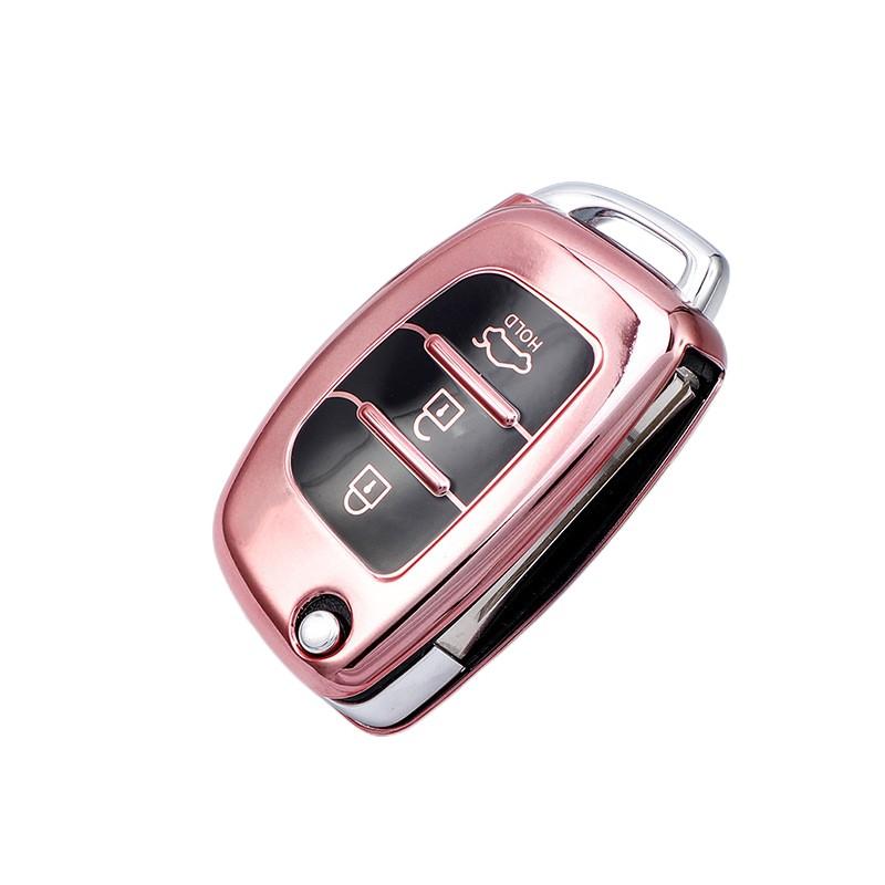 Husă pentru chei de înaltă calitate pentru Hyundai Ix35 Grand I10 pentru Hyundai Elantra 2017 Tucson Sonata Ix25 I20 Creta Santa Fe Suport cheie GLS Reina