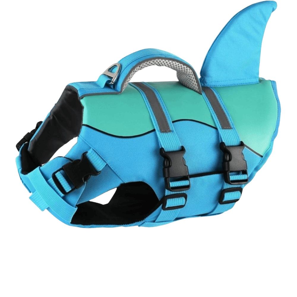 Waterproof Pet Life Jacket Adjustable Pet Buoyancy Suit Dog Swimsuit Dog Swimming Vest Boating