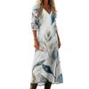 Lässiges lockeres Maxikleid für Damen für den Alltag