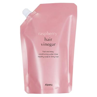 APIEU Raspberry Hair Vinegar Refill Raspberry Flavor, 400ml, 1 Ea.