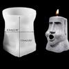 Statue Mold for Candle Making,Candle Mold Silicone for DIY Aromatherapy Candle,Epoxy Resin,Casting,Wax,Soaps,DIY Crafts