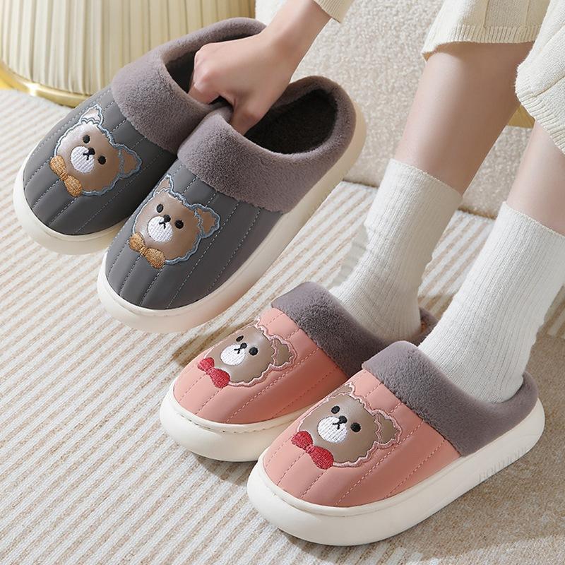 Unisex Cotton Slippers for Indoor Home Use, Soft Shoes for Everyday Wear
