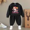 PAW PATROL Cartoon Printed Girls O Neck Hoodies and Long Pant Two Piece Sets Kids Casual Sweatshirts Set Children's Tracksuit