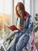 Personalized Music Chibi Throw Blanket for Girls Soft Fuzzy Flannel Blanket Perfect Home Decor  Gifts for Women Fans Style
