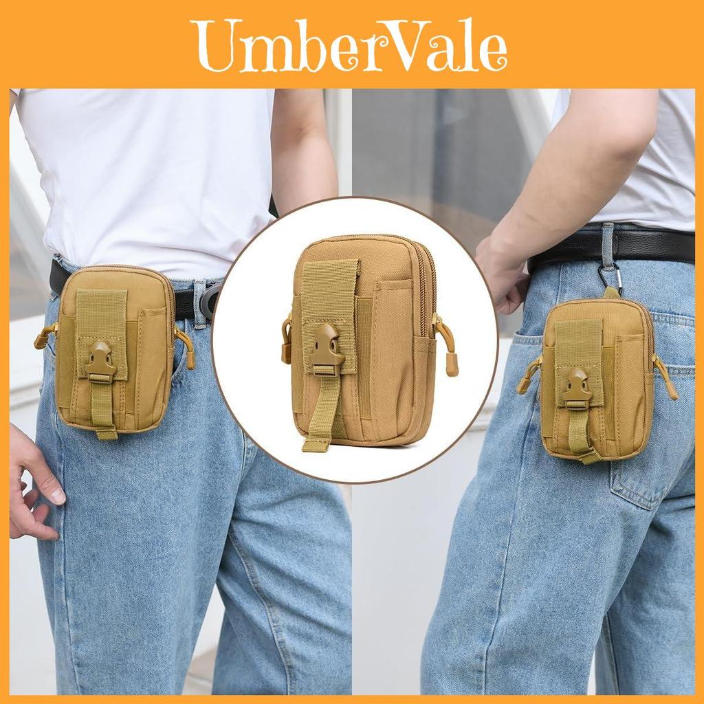 Tactical Camouflage Waist Bag For Bicycle Hiking And Camping Durable Waterproof Phone Storage