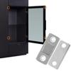10Pcs Stainless Steel Cabinet Door Magnet Sliding Door Suction Magnetic Door Catch
