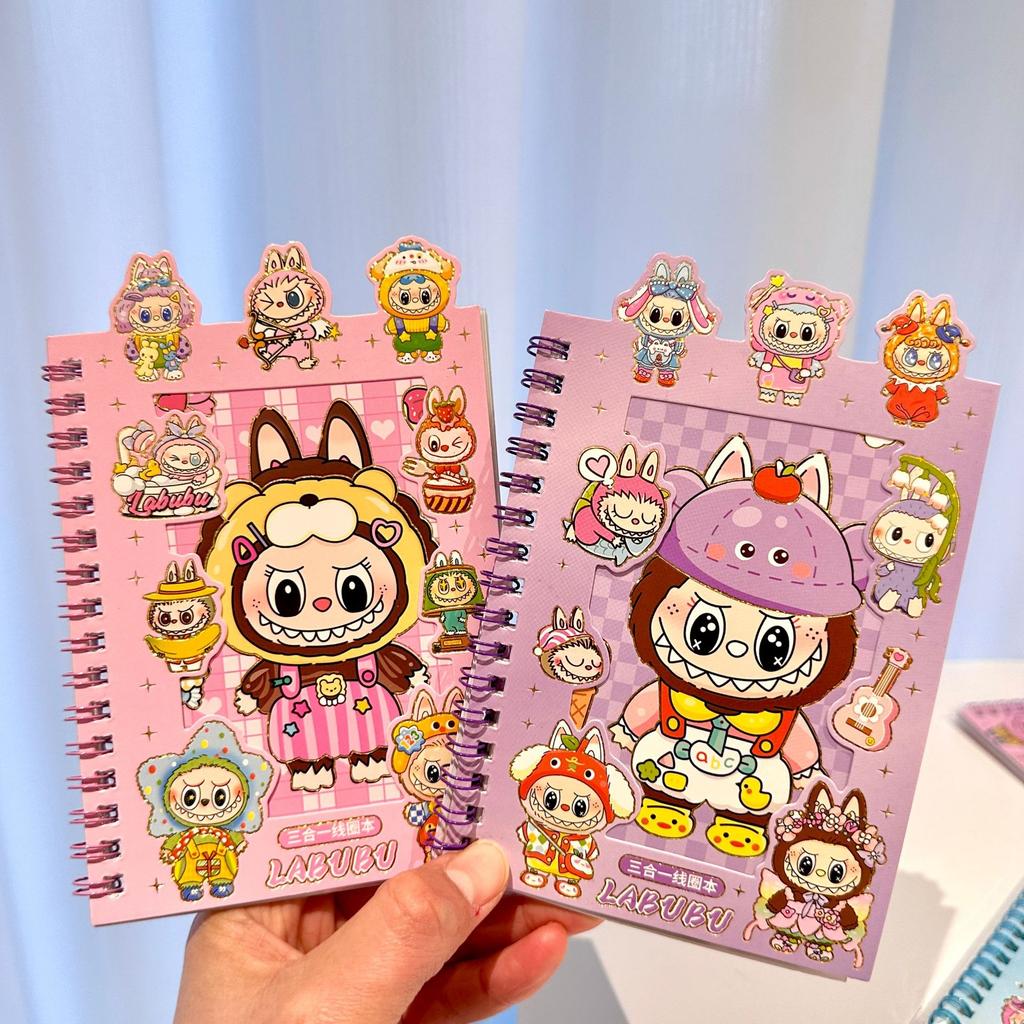 Labu Wiring Circle Cartoon Account Sticker Book Notebook Diary Stationery