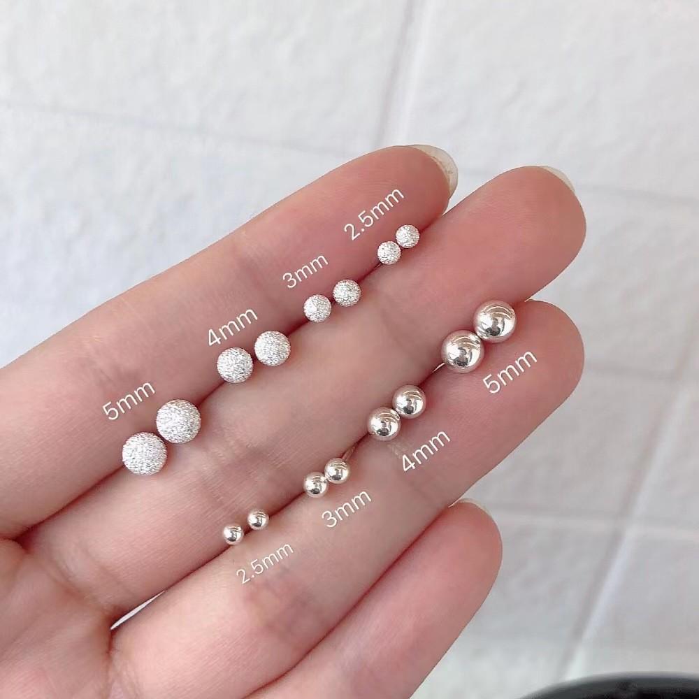 Beixi S925 Sterling Silver Earrings - Simple, Elegant, Versatile, and Handmade. 925 Silver