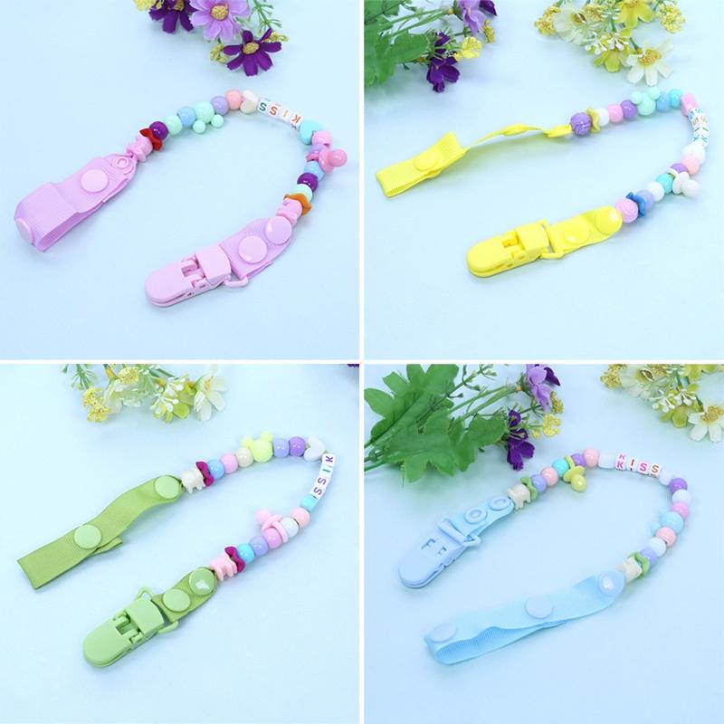 thumbnail image 2 of Wholesale Custom Baby Teething Dummy Chain Holder Silicone Pacifier 2 of 13