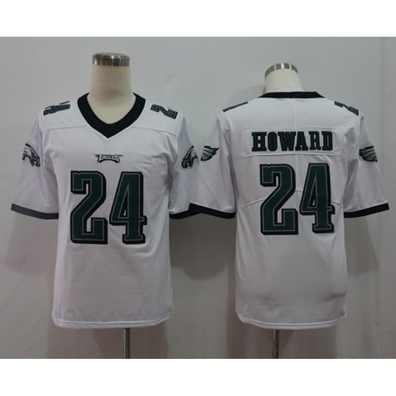 Philadelphia Eagles NFL Football Jersey Men Women Cotton Blend Sports Fan Apparel Custom Number 11 17 91 20 24