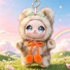Leopard Print Rabbit Doll Figures Ornaments Bunny Plush Doll Pendant  Kids Christmas Gifts