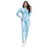 2024 Nightmare Before Christmas Sally Cosplay Dress - Halloween European & American Women's Print Costume