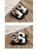 Kids' Non-Slip Soft Sole Leather Sandals for Boys & Girls 1-5 Years