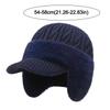 Warm Thermal Winter Hat Fleece Lined Baseball Cap Fashion Knit Beanie Hat  Outdoor